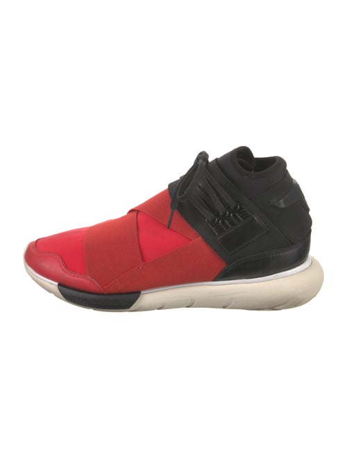 Y-3 x Adidas Neoprene Colorblock Pattern Sneakers