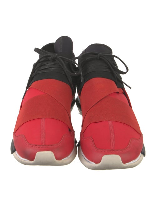 Y-3 x Adidas Neoprene Colorblock Pattern Sneakers