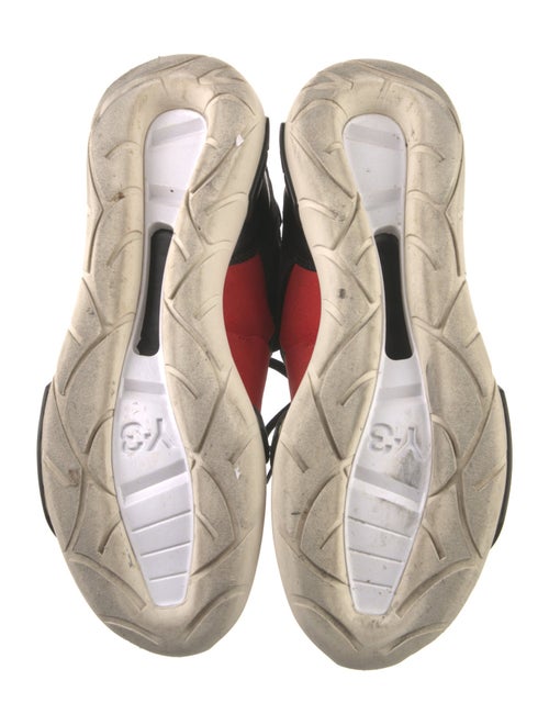Y-3 x Adidas Neoprene Colorblock Pattern Sneakers