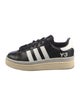 Y-3 x Adidas Leather Printed Sneakers