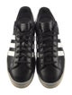 Y-3 x Adidas Leather Printed Sneakers