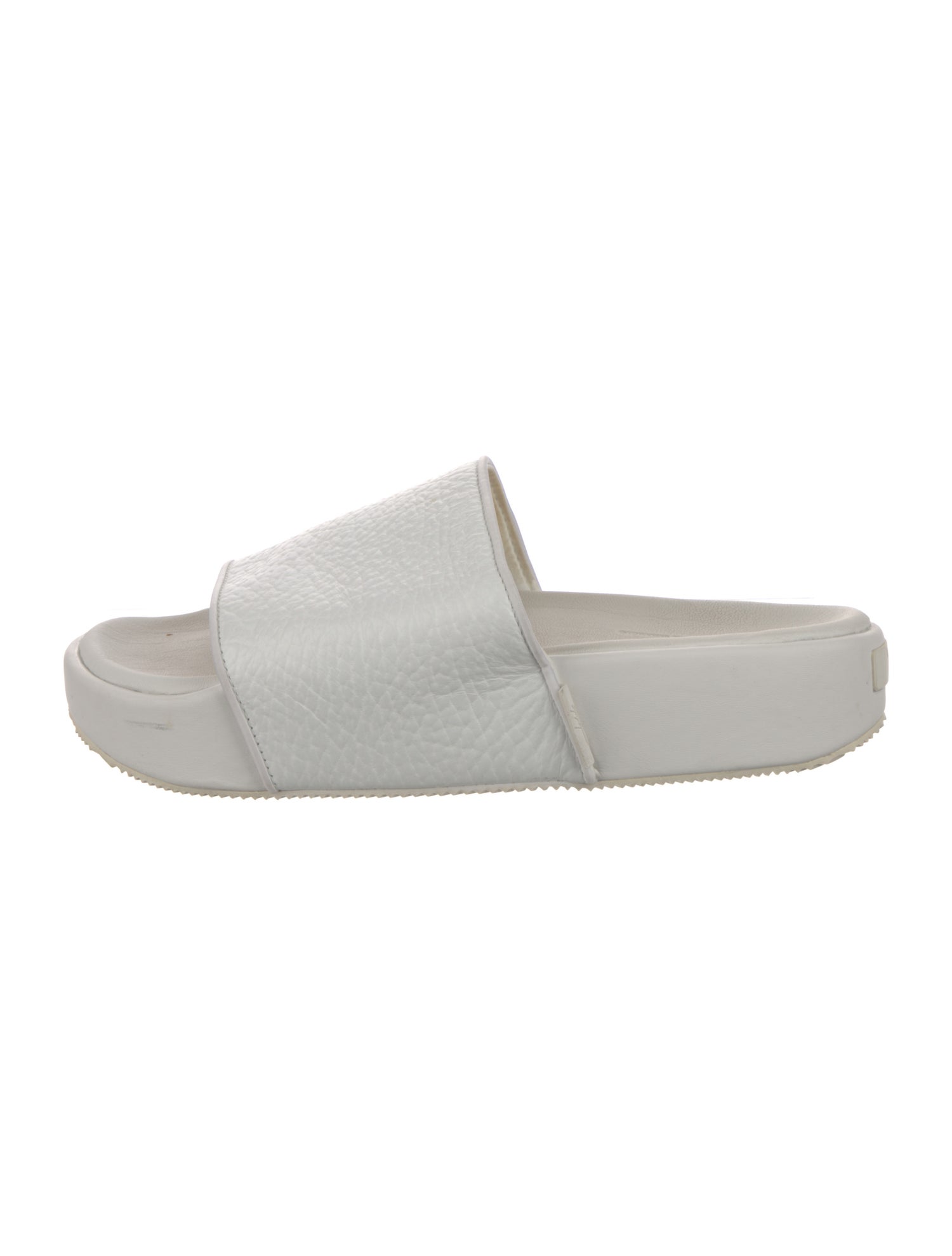 Y-3 x Adidas Leather Slides