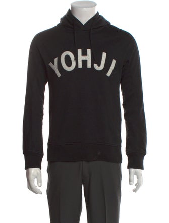 Y-3 x Adidas Graphic Print Crew Neck Hoodie