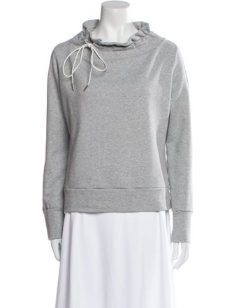 Y-3 x Adidas Cowl Neck Long Sleeve Sweatshirt