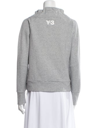 Y-3 x Adidas Cowl Neck Long Sleeve Sweatshirt