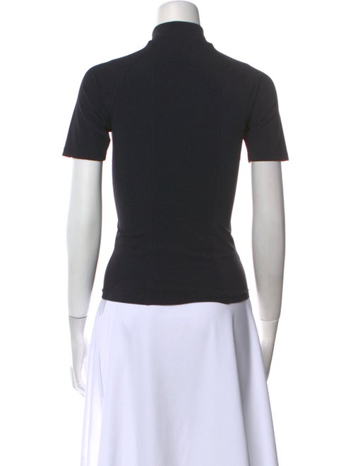 Y-3 x Adidas Graphic Print Mock Neck Polo