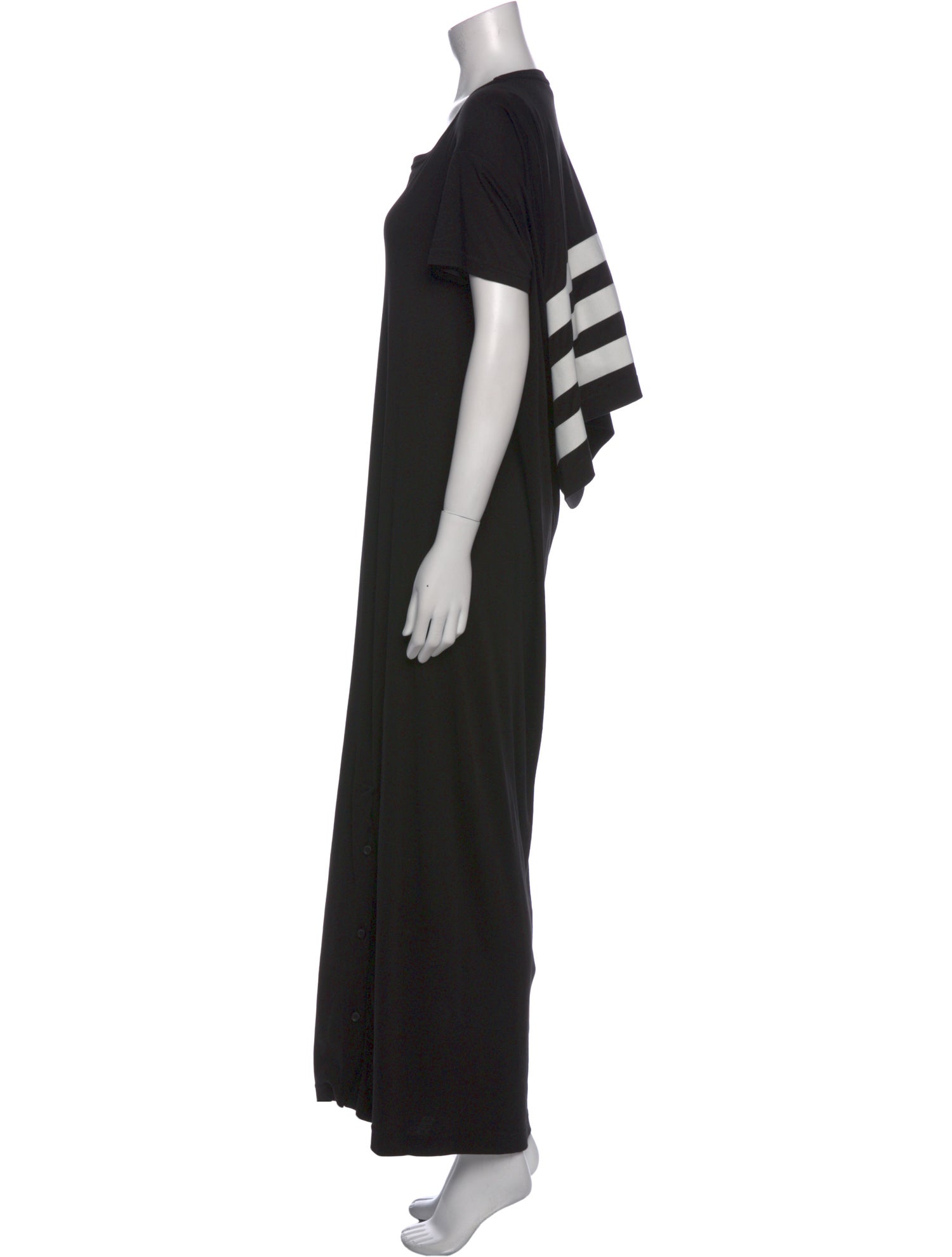 Y-3 x Adidas Scoop Neck Long Dress