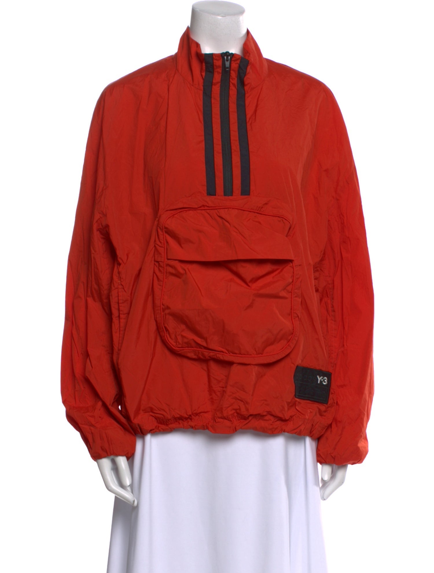 Y-3 x Adidas Mock Neck Long Sleeve Top