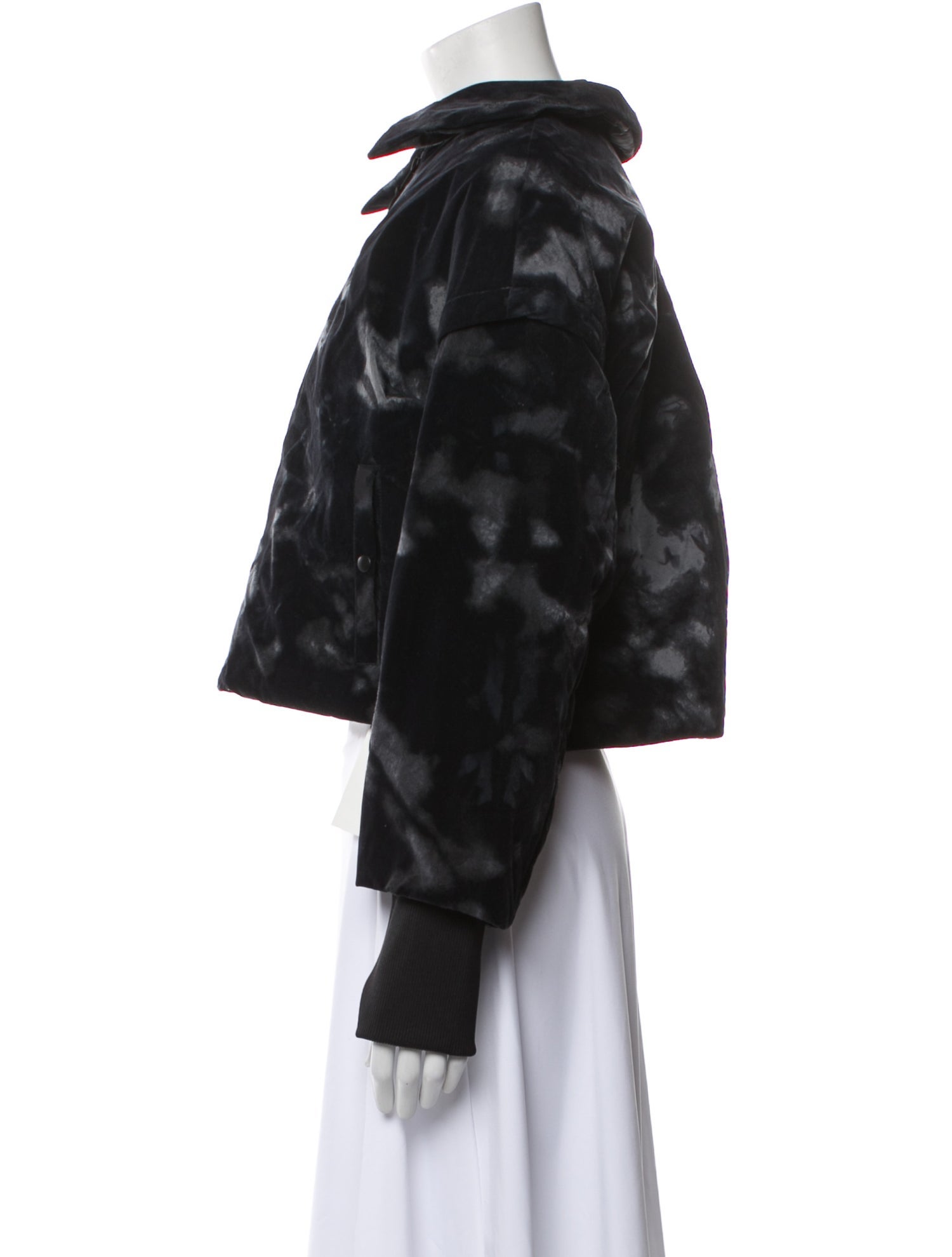 Y-3 x Adidas Printed Faux Fur Jacket w/ Tags