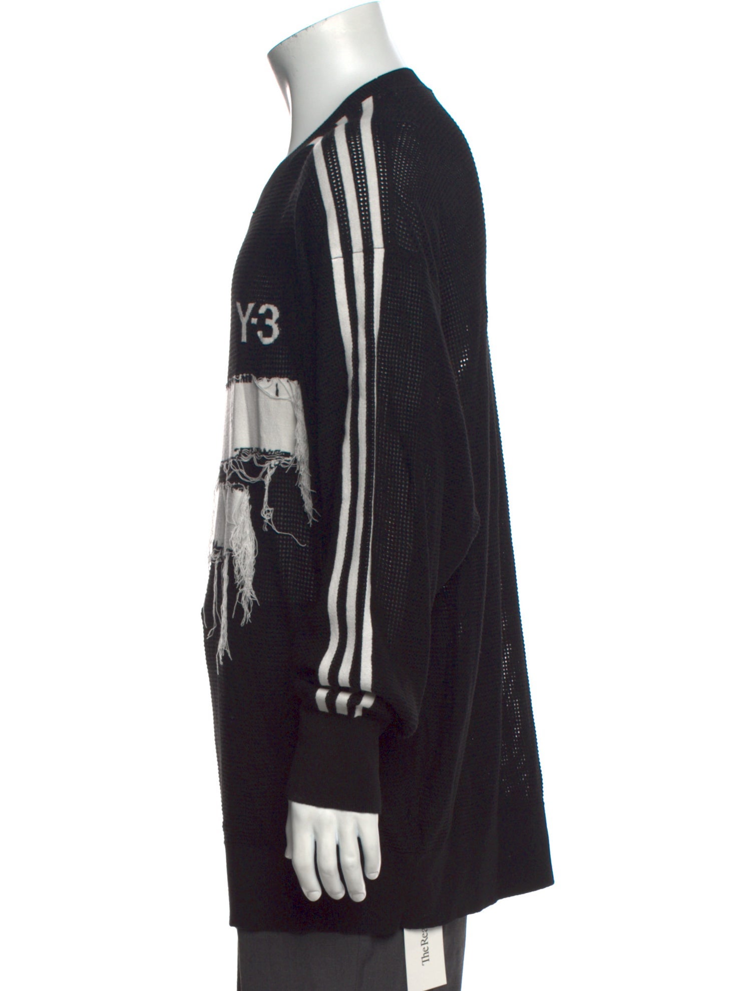 Y-3 x Adidas Graphic Print Crew Neck Pullover