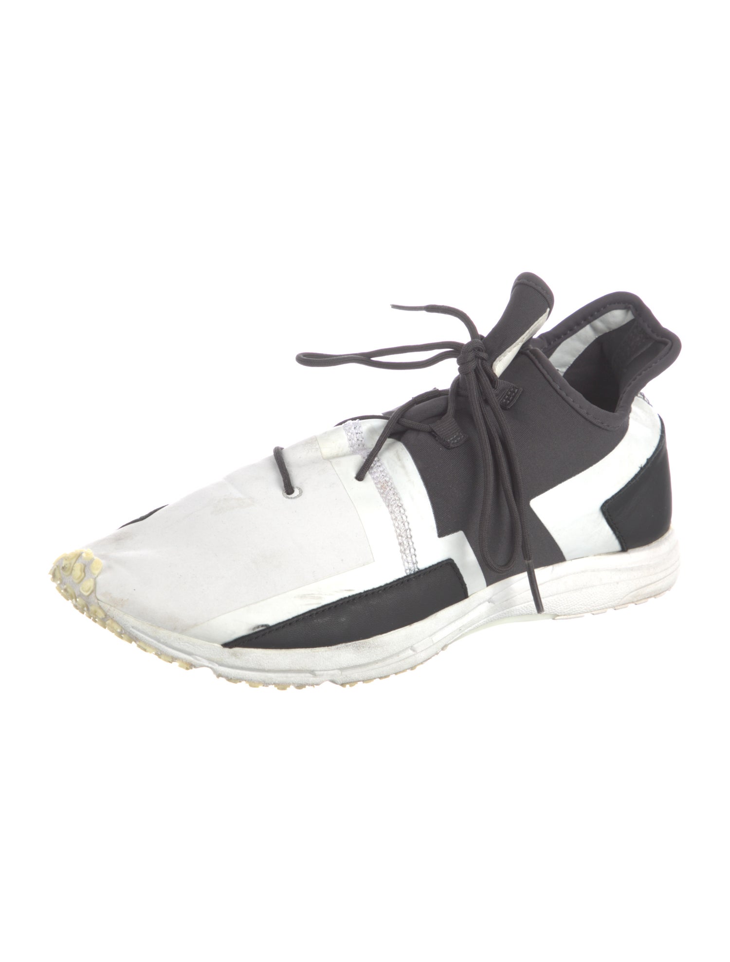 Y-3 x Adidas Colorblock Pattern Athletic Sneakers
