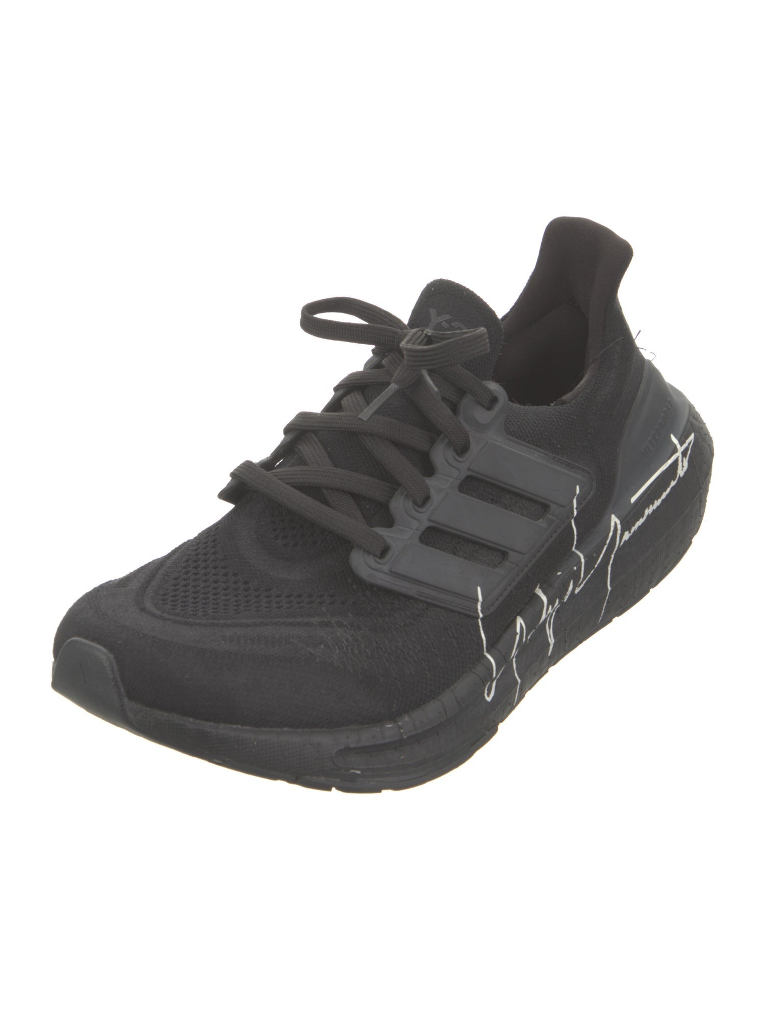 Y-3 x Adidas Mesh Graphic Print Sneakers