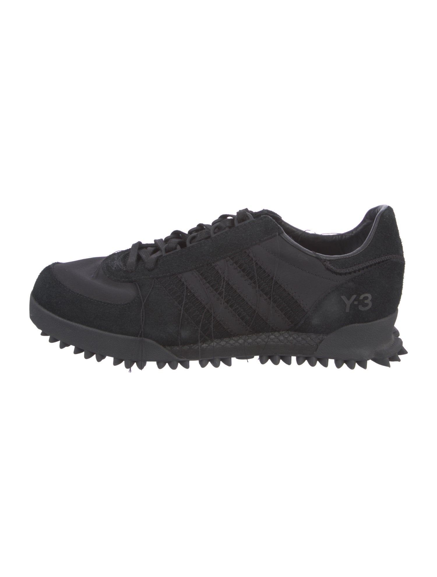 Y-3 x Adidas Suede Athletic Sneakers