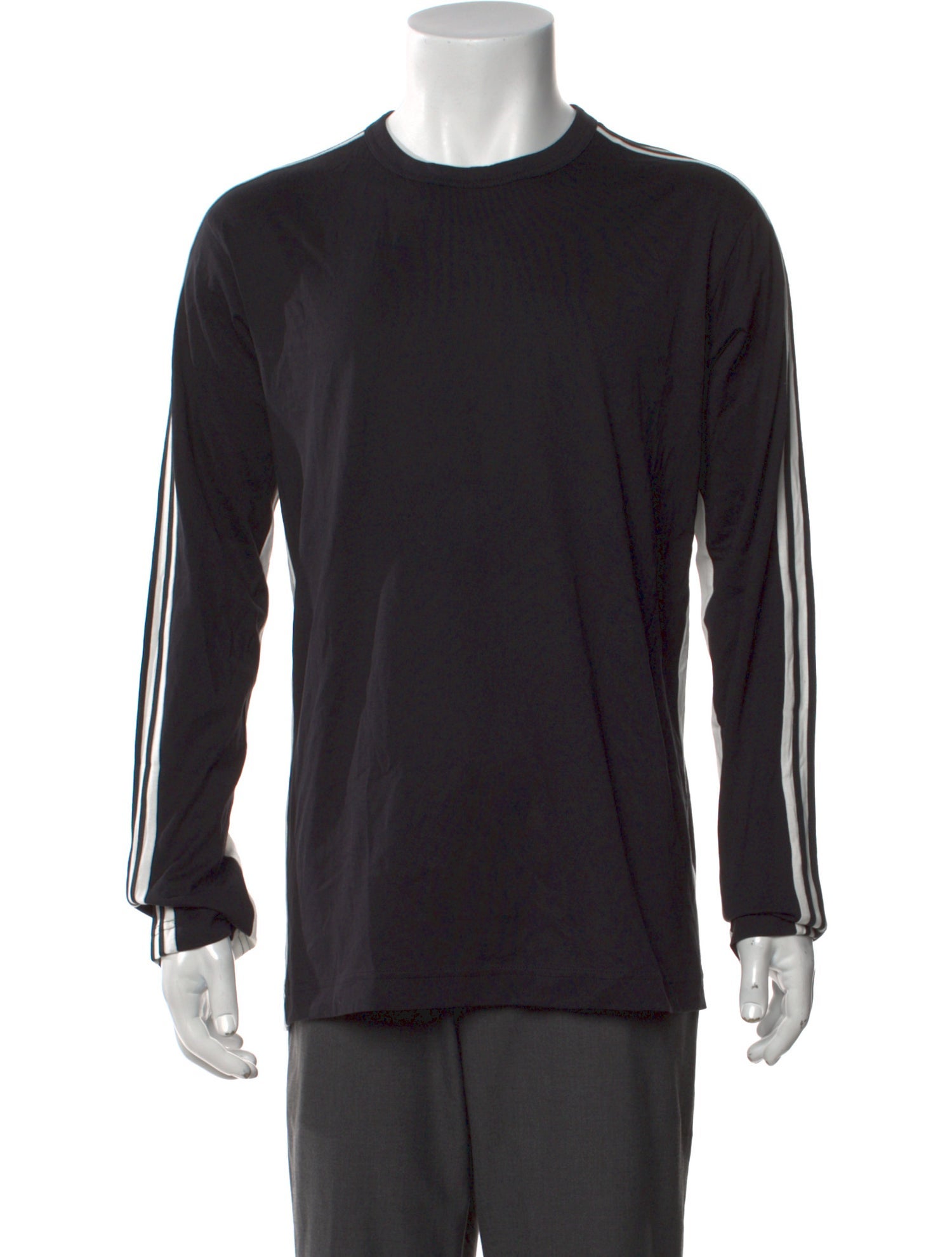 Y-3 x Adidas Crew Neck Long Sleeve T-Shirt