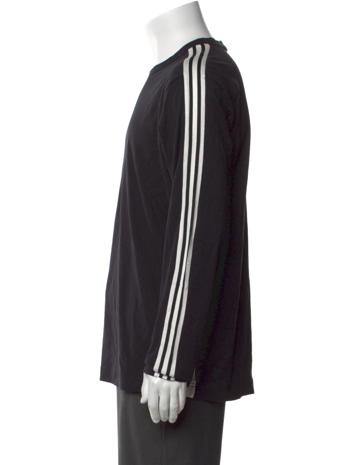 Y-3 x Adidas Crew Neck Long Sleeve T-Shirt