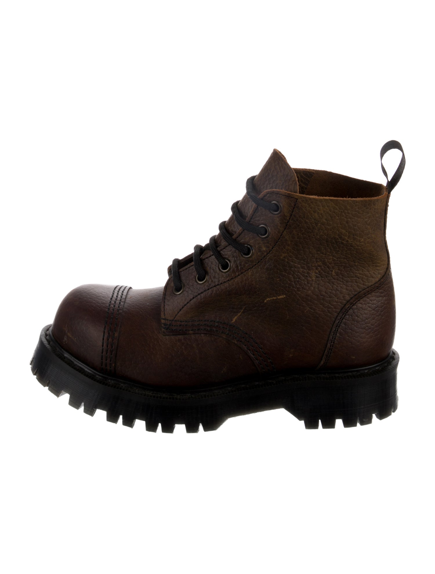 YMC Leather Combat Boots
