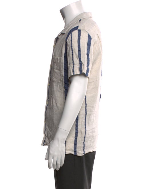 YMC Striped Short Sleeve Shirt