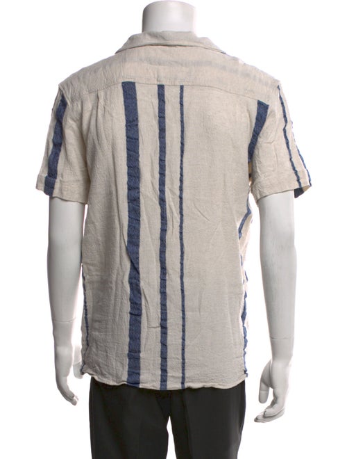 YMC Striped Short Sleeve Shirt