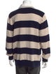 YMC Wool Striped Polo Sweater
