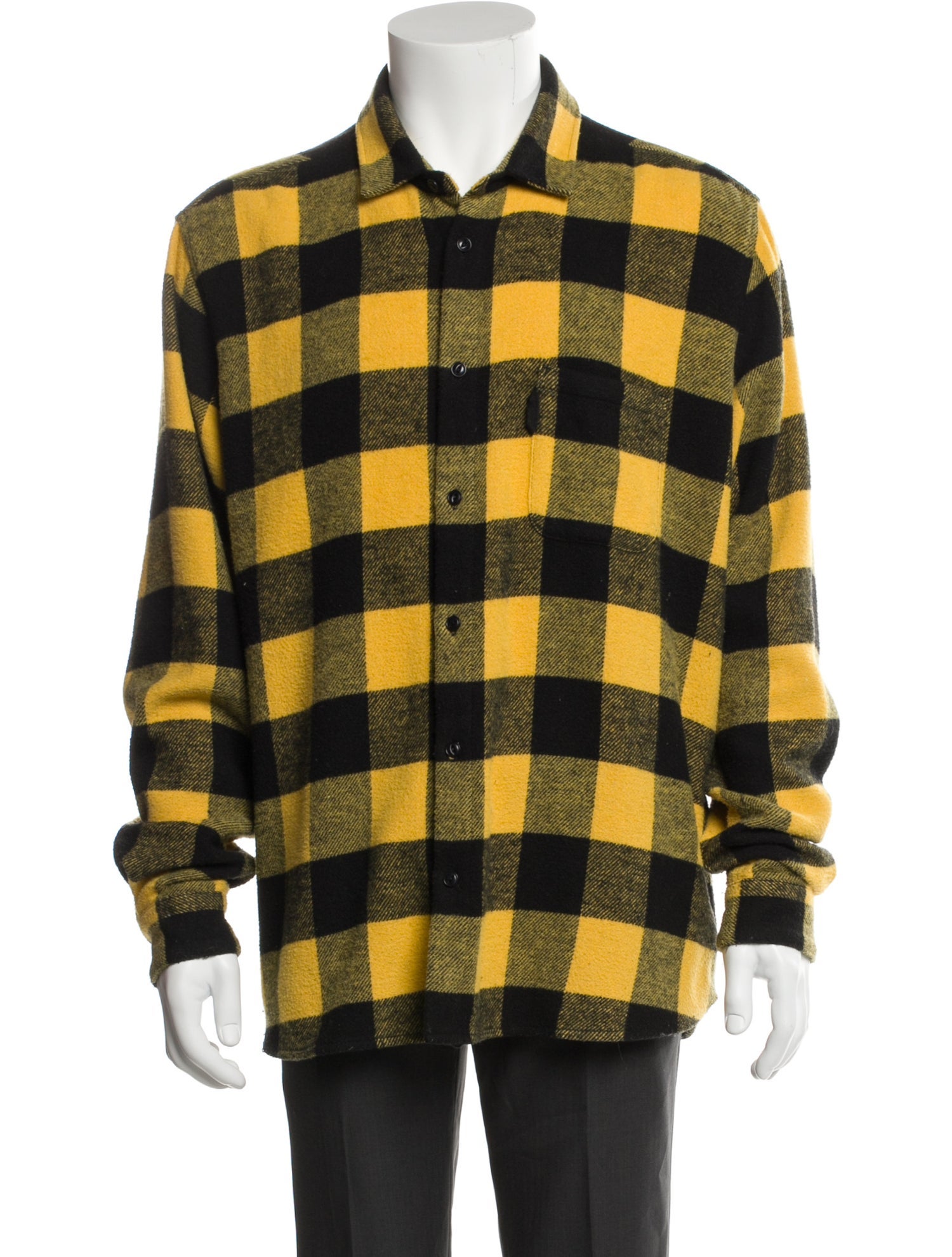 YMC Plaid Print Bomber Jacket