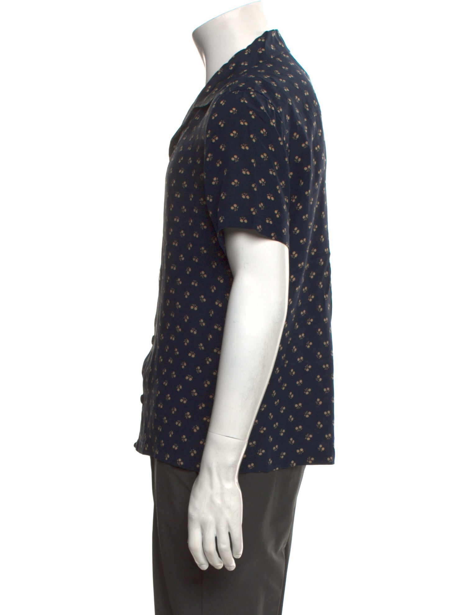 YMC Silk Printed Shirt