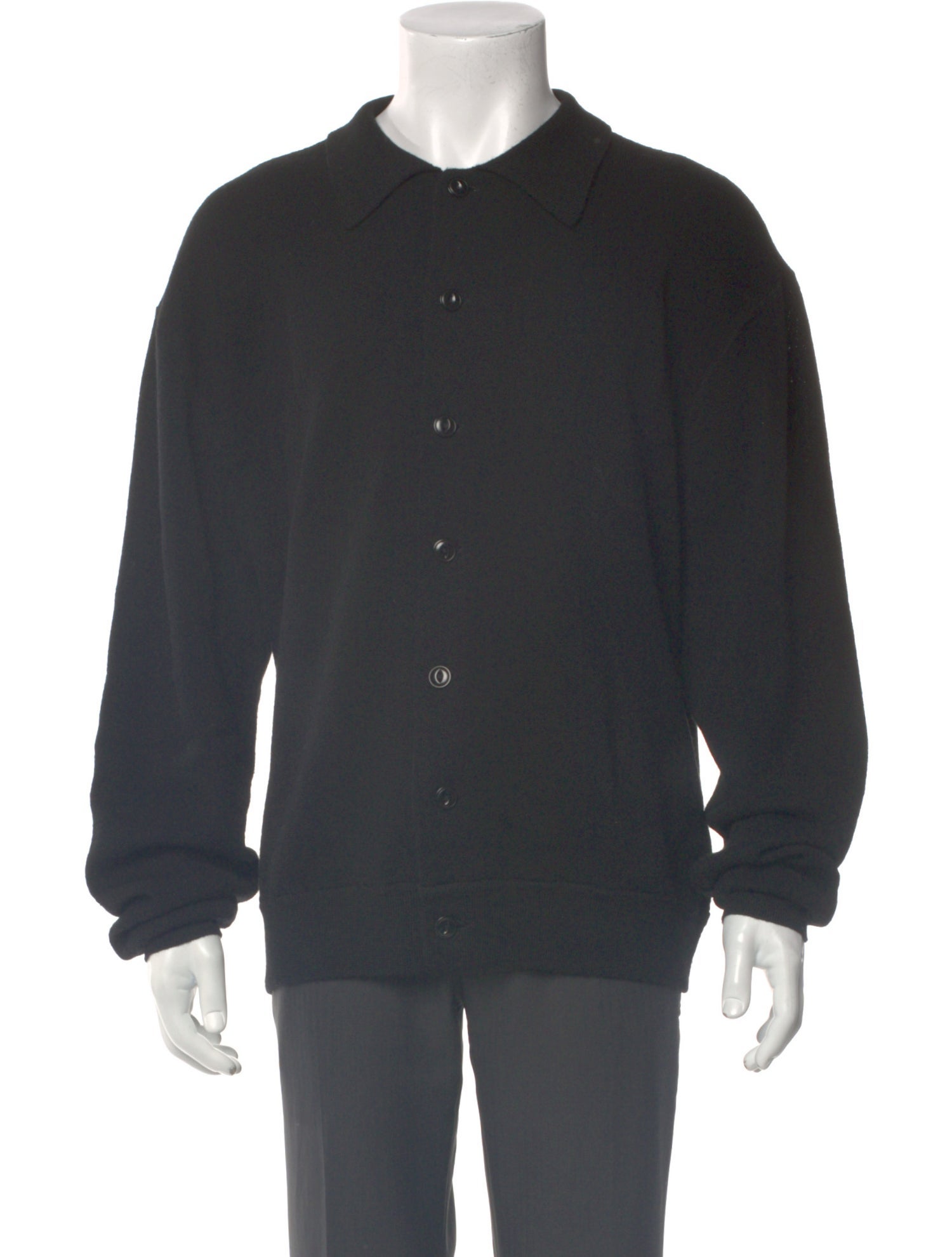 YMC Wool Crew Neck Cardigan