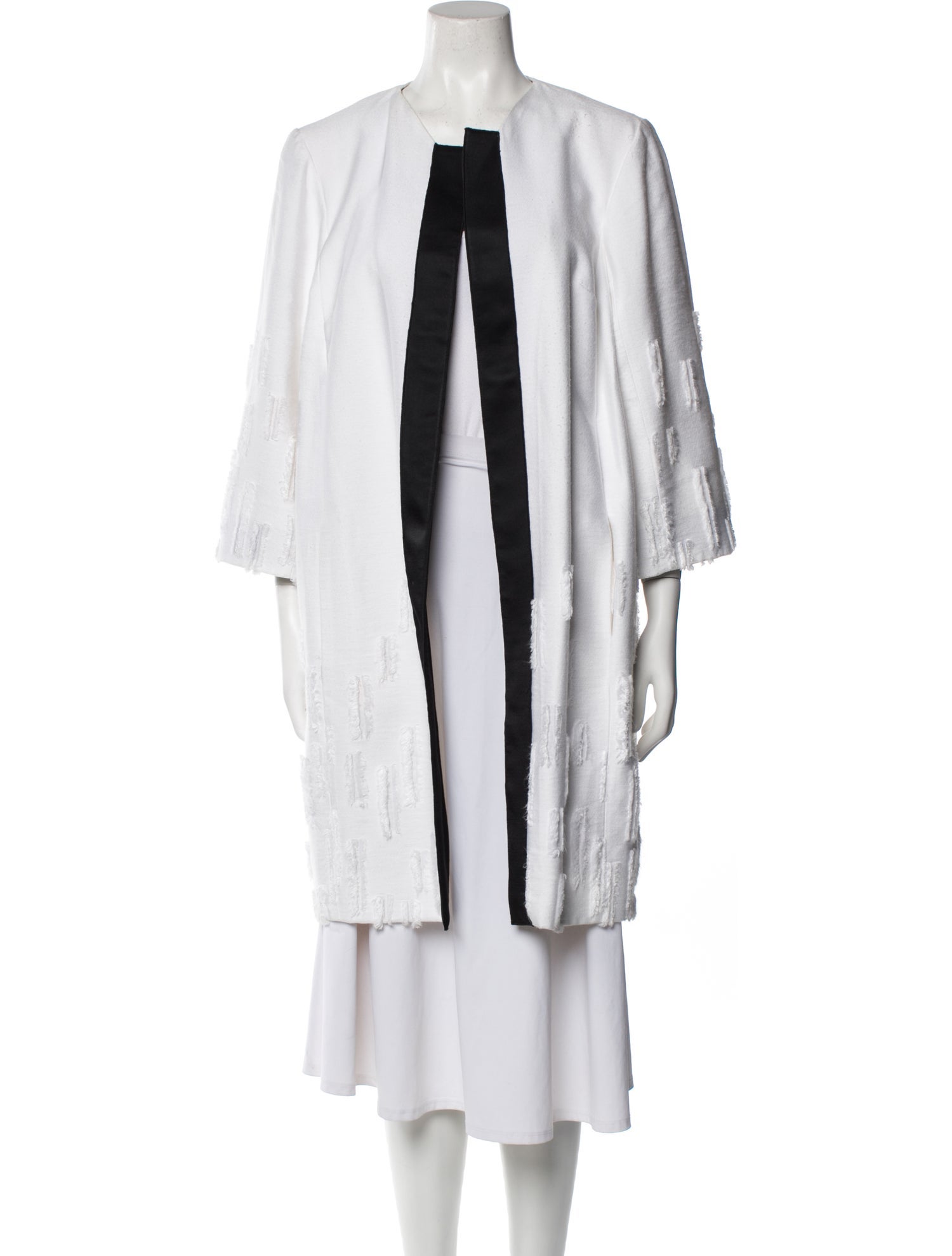 Amanda Wakeley Colorblock Pattern Coat