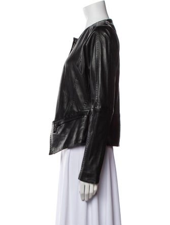 Amanda Wakeley Leather Biker Jacket