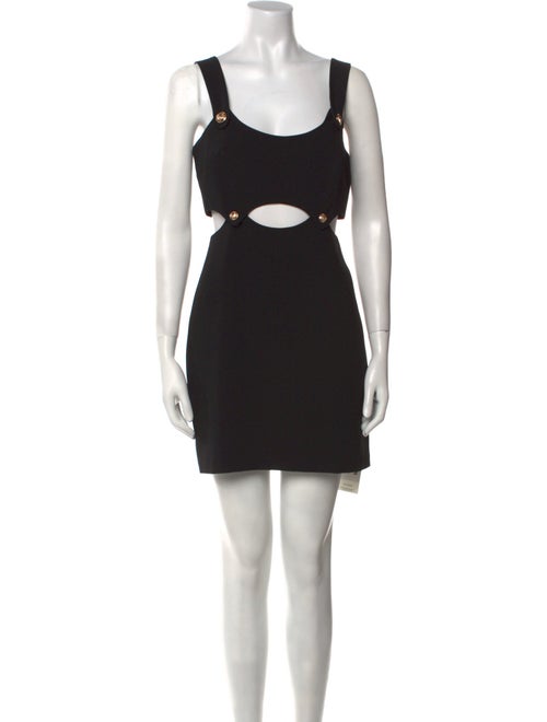 Amanda Uprichard Scoop Neck Mini Dress