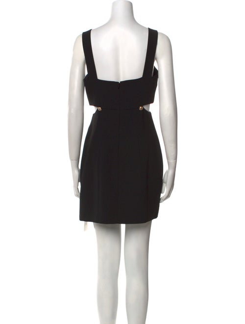 Amanda Uprichard Scoop Neck Mini Dress