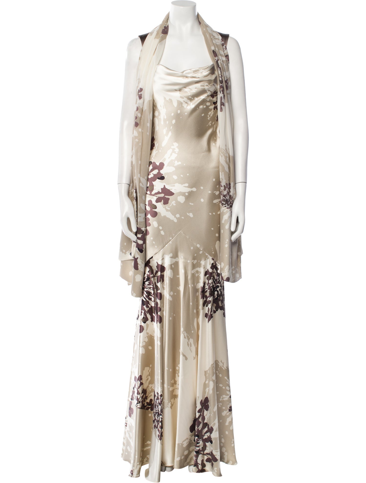 Amanda Wakeley Silk Long Dress