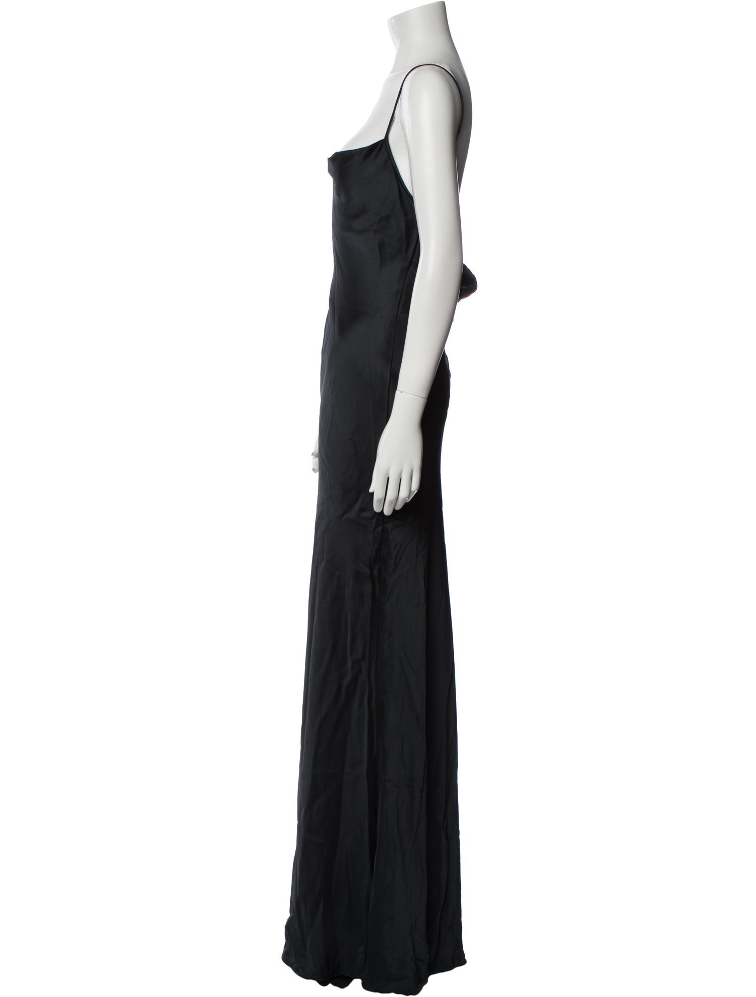 Amanda Wakeley Cowl Neck Long Dress