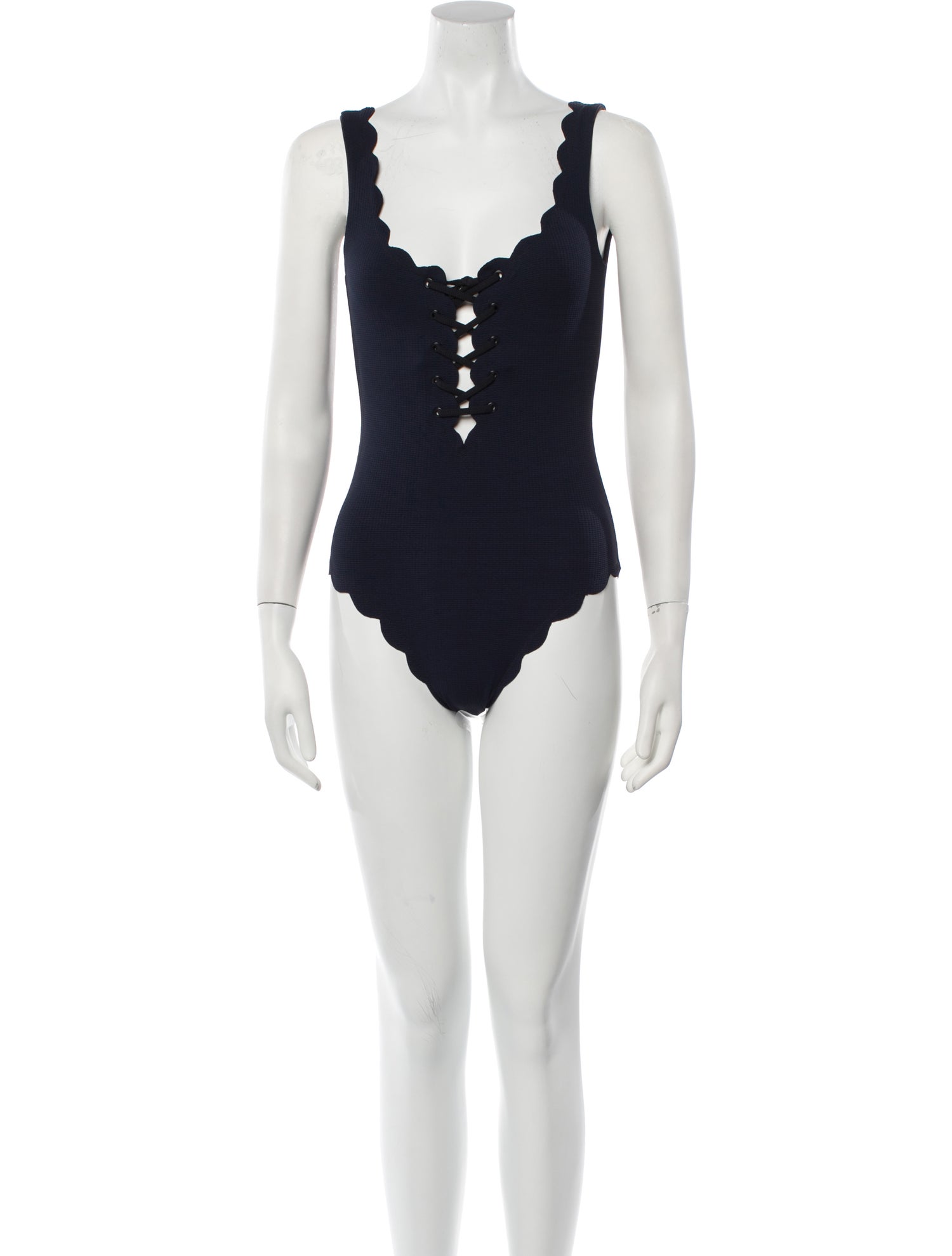 Marysia Swim Scalloped Accent One-Piece w/ Tags
