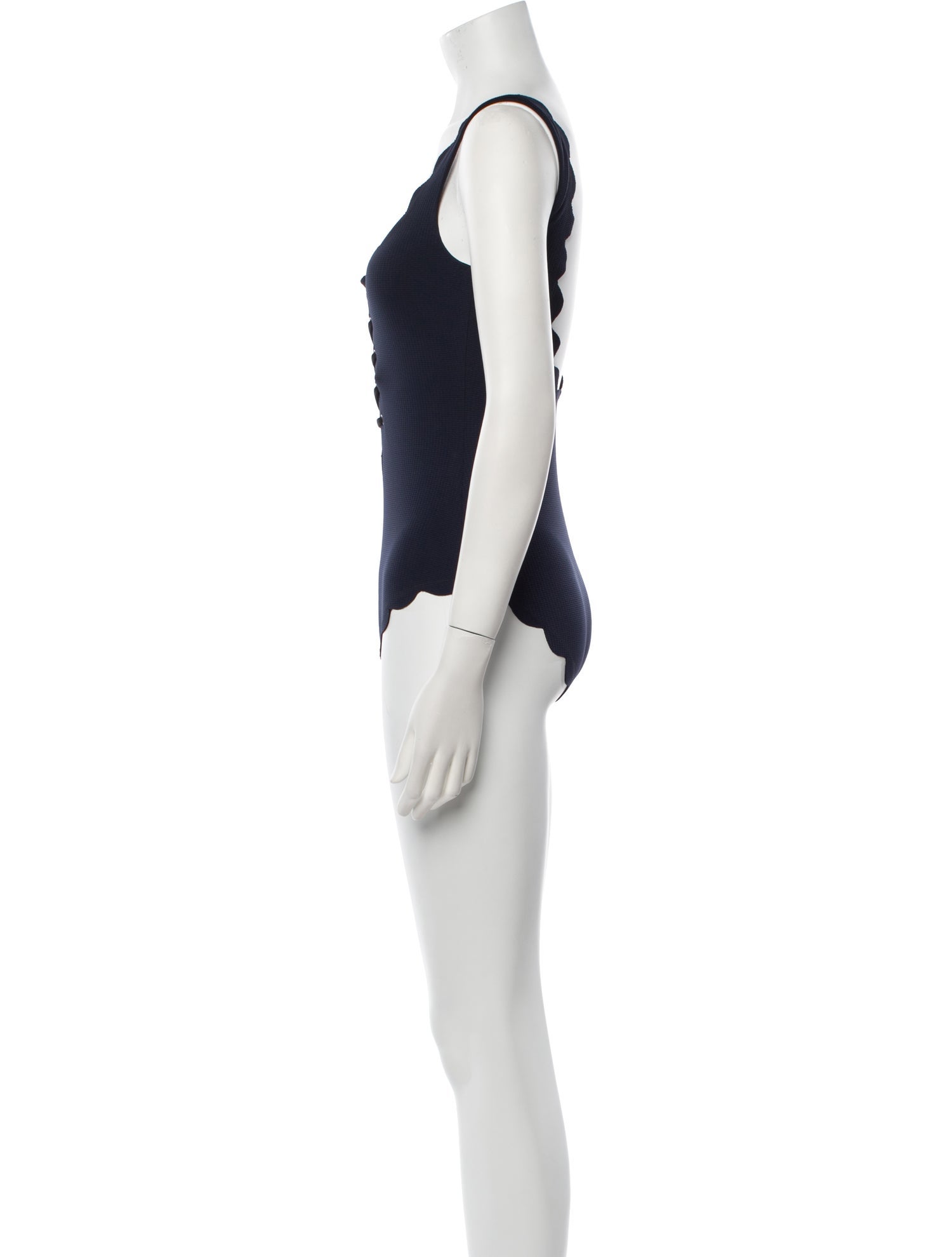 Marysia Swim Scalloped Accent One-Piece w/ Tags