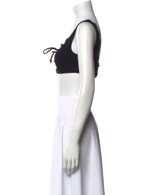 Marysia Swim Square Neckline Sleeveless Crop Top