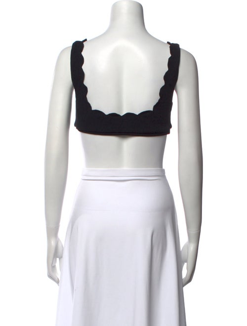 Marysia Swim Square Neckline Sleeveless Crop Top