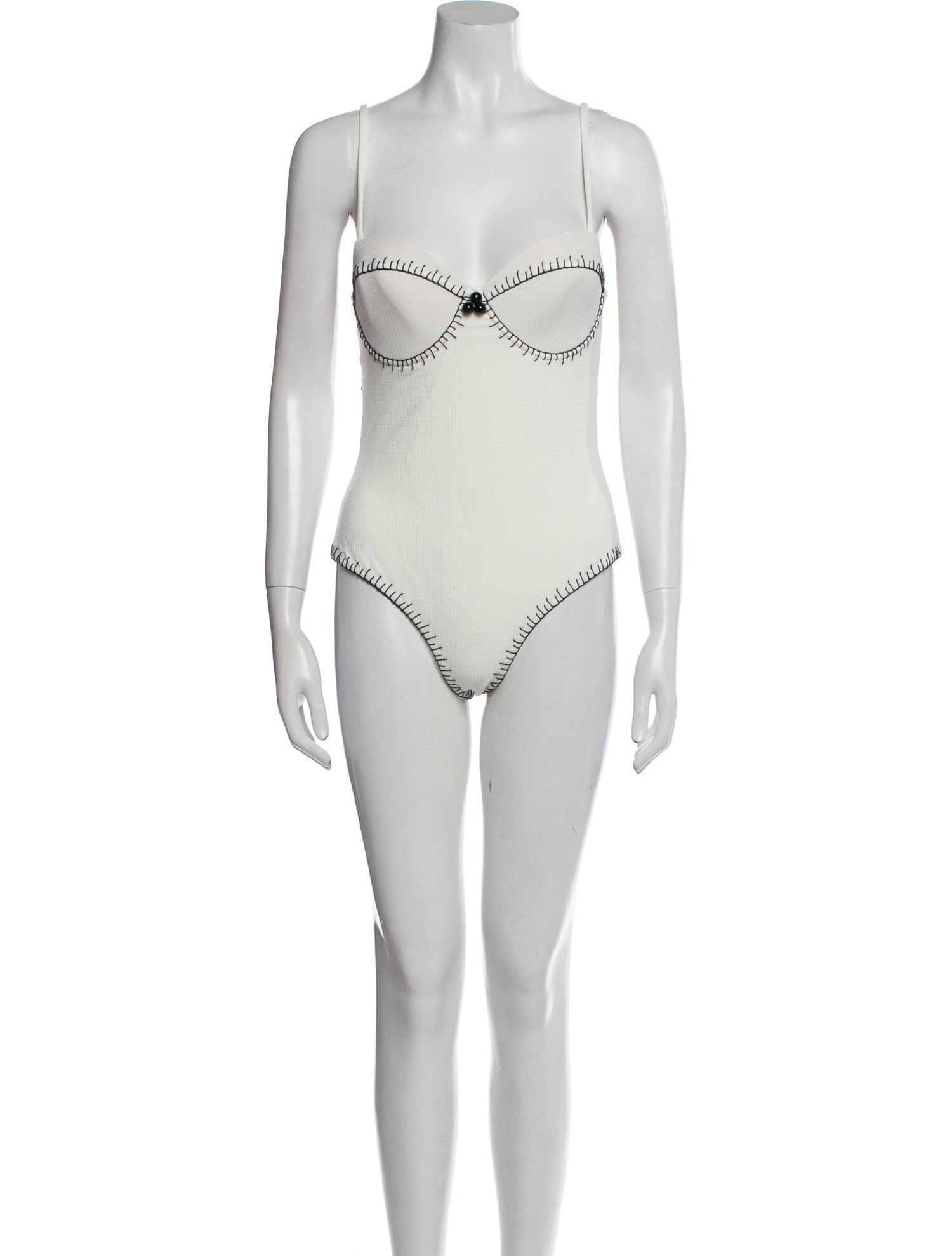 Marysia Swim Beaded Accents One-Piece