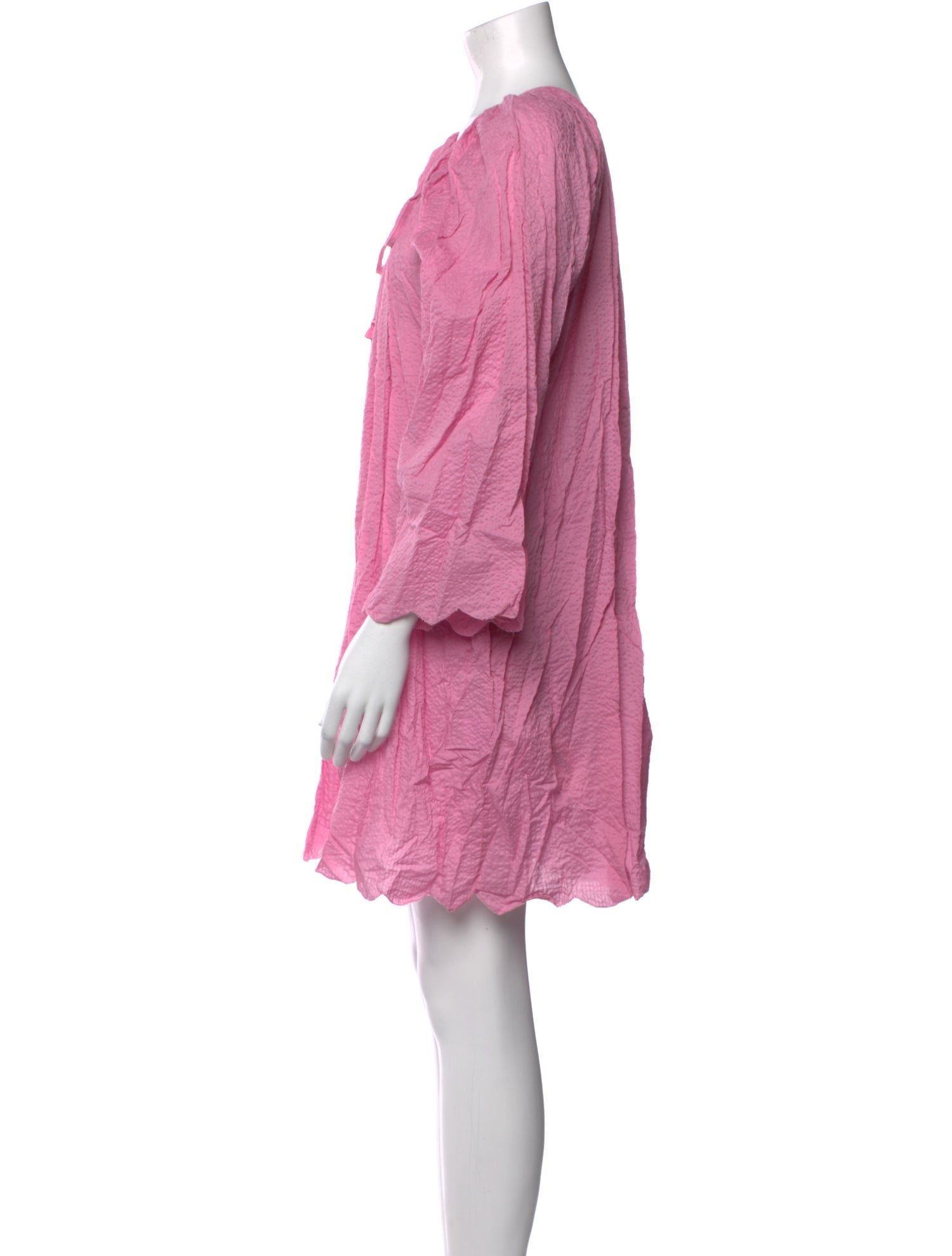 Marysia Swim Scoop Neck Mini Dress