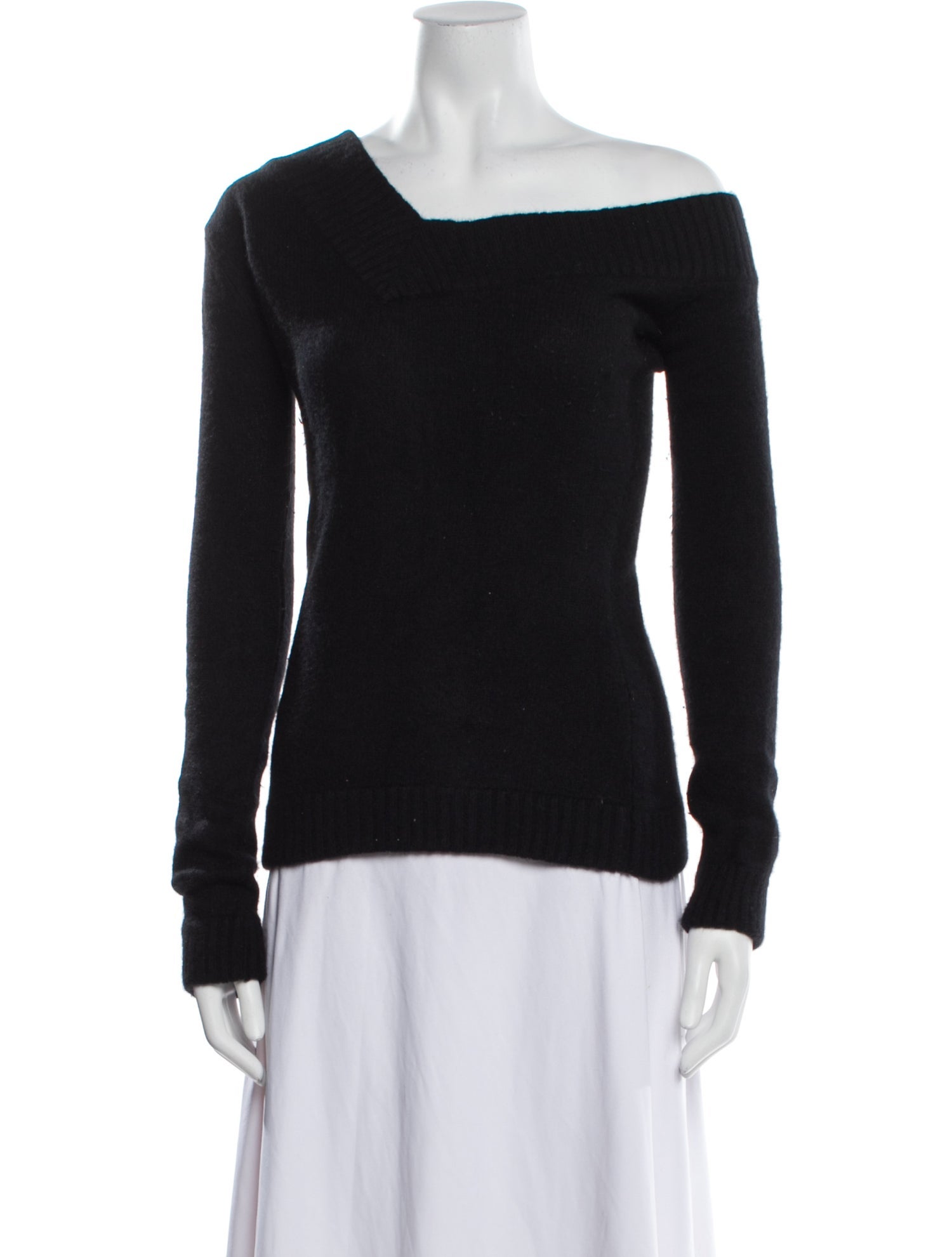 Ya Ya Cashmere Bateau Neckline Sweater