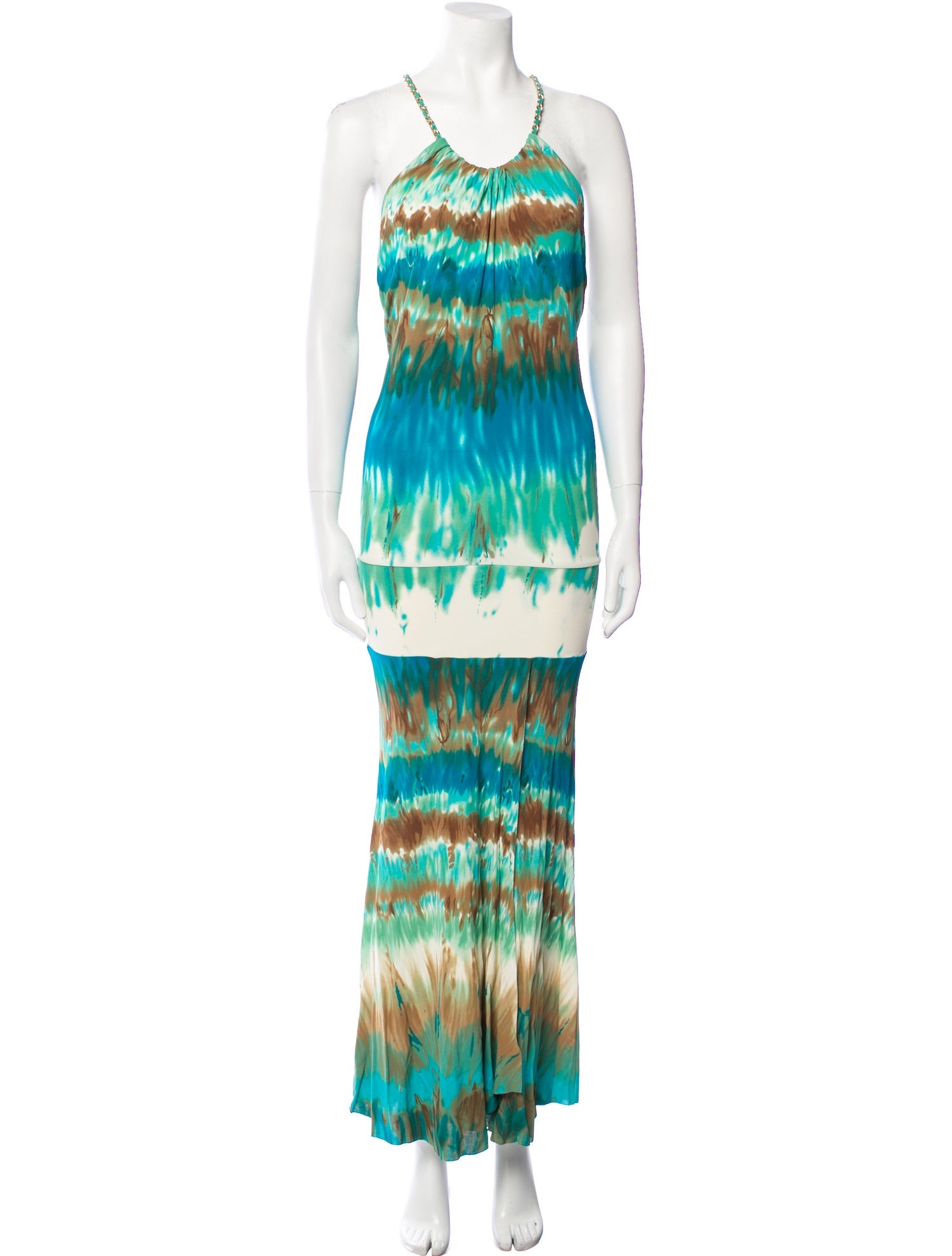 Ya Ya Tie-Dye Print Long Dress w/ Tags