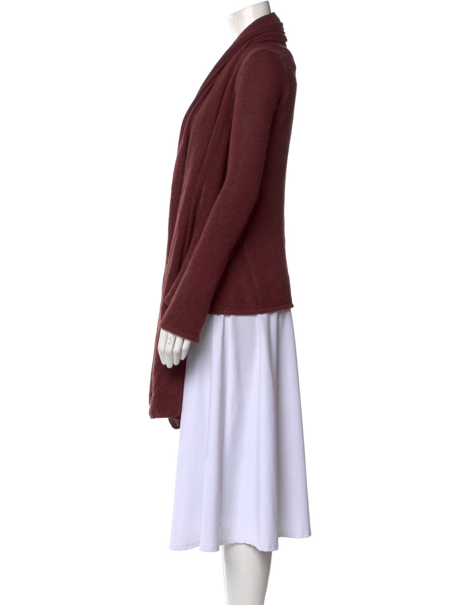 Ya Ya Silk Open Front Sweater