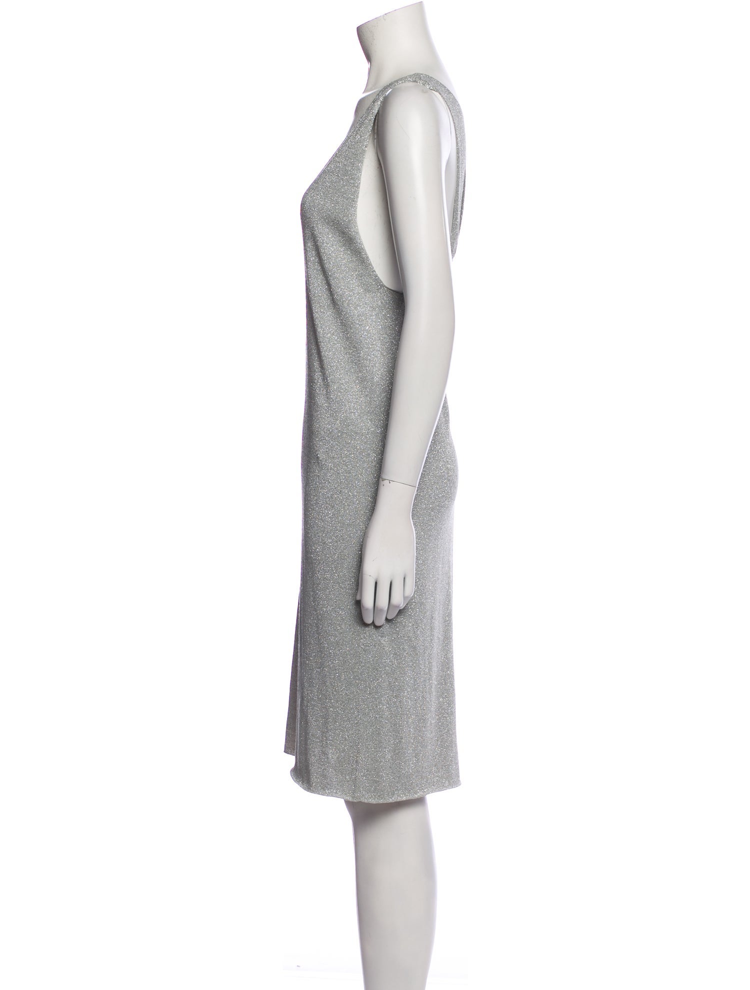 Ya Ya Silk Knee-Length Dress