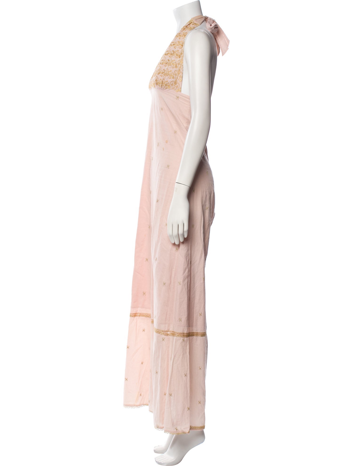 Ya Ya Halterneck Long Dress