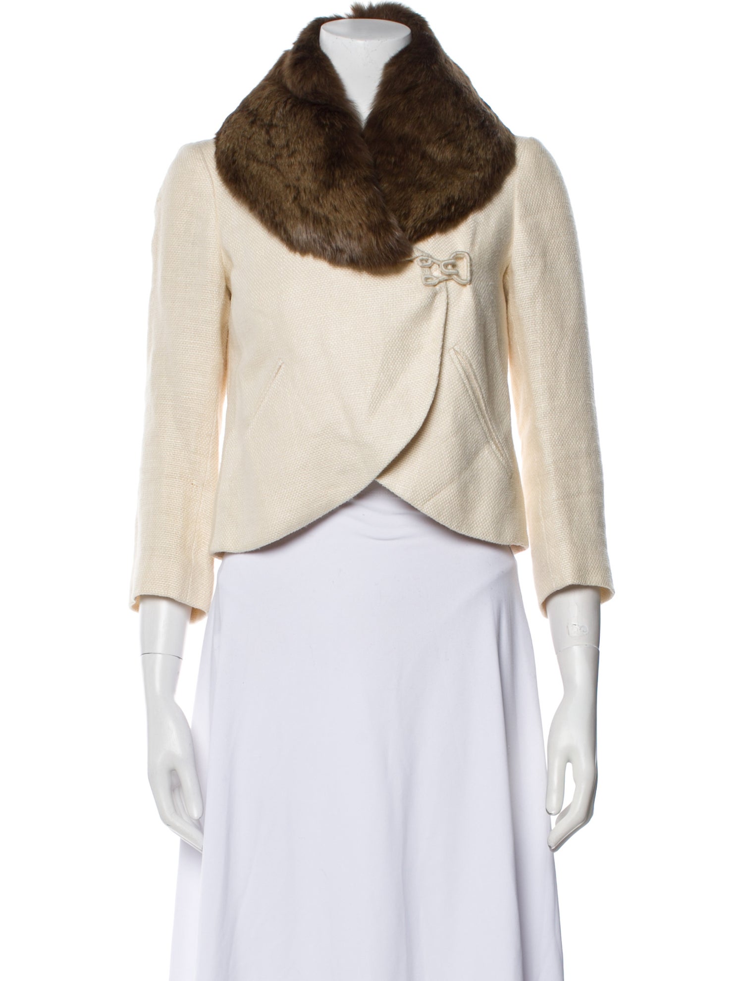 Ya Ya Linen Fur Jacket