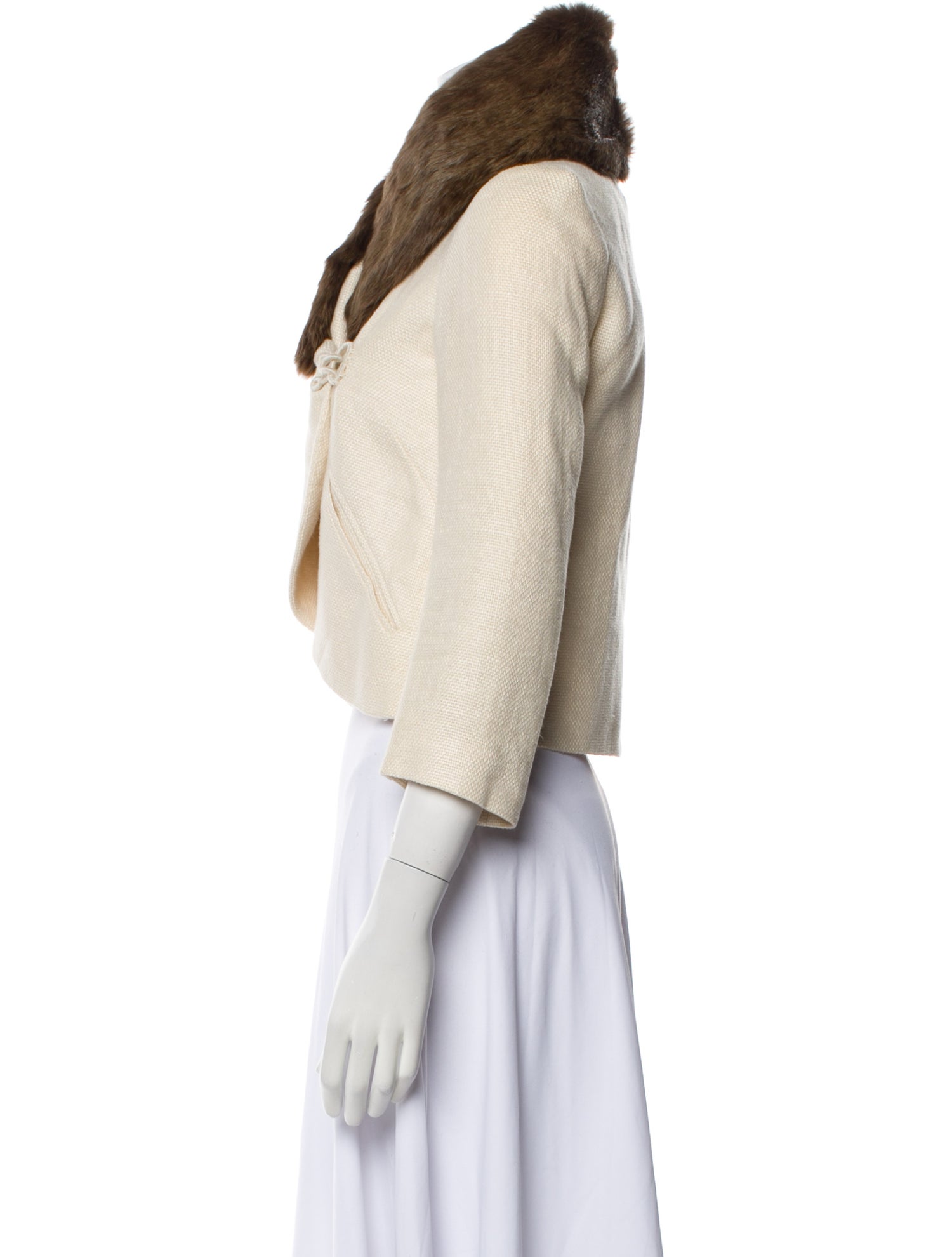 Ya Ya Linen Fur Jacket