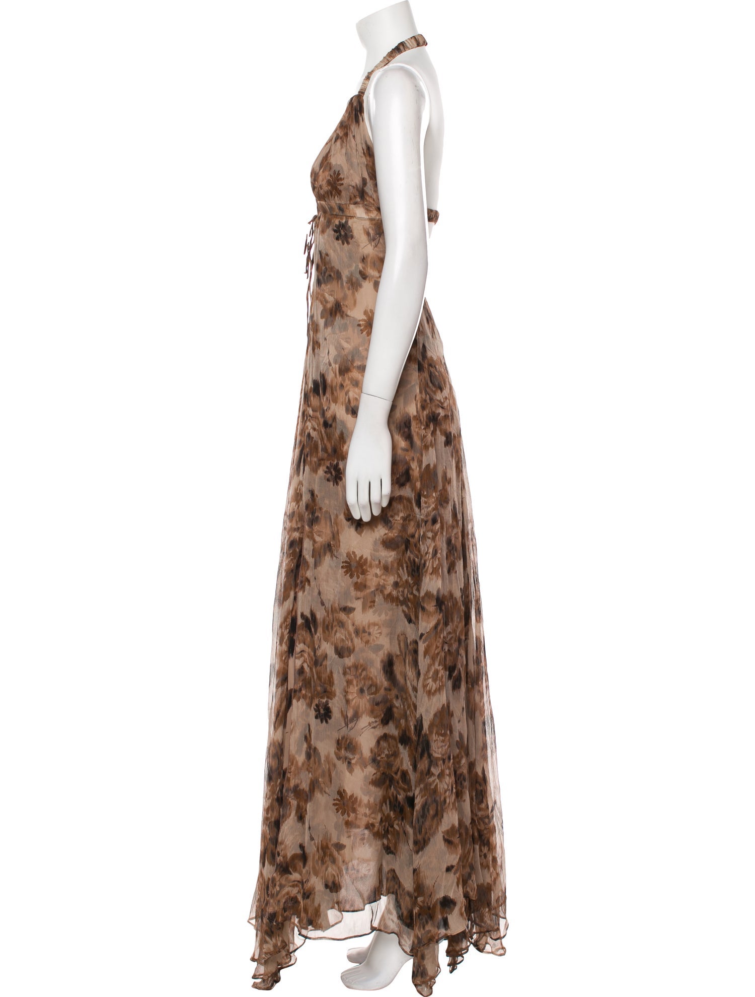 Ya Ya Silk Long Dress