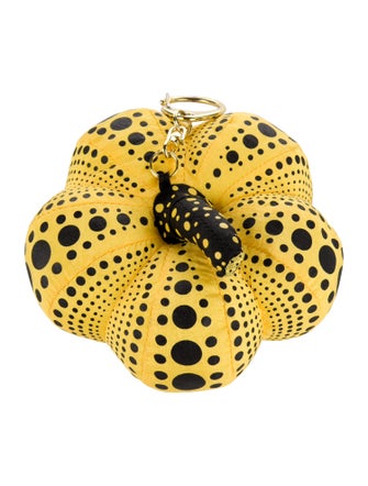Yayoi Kusama pumkin keychain