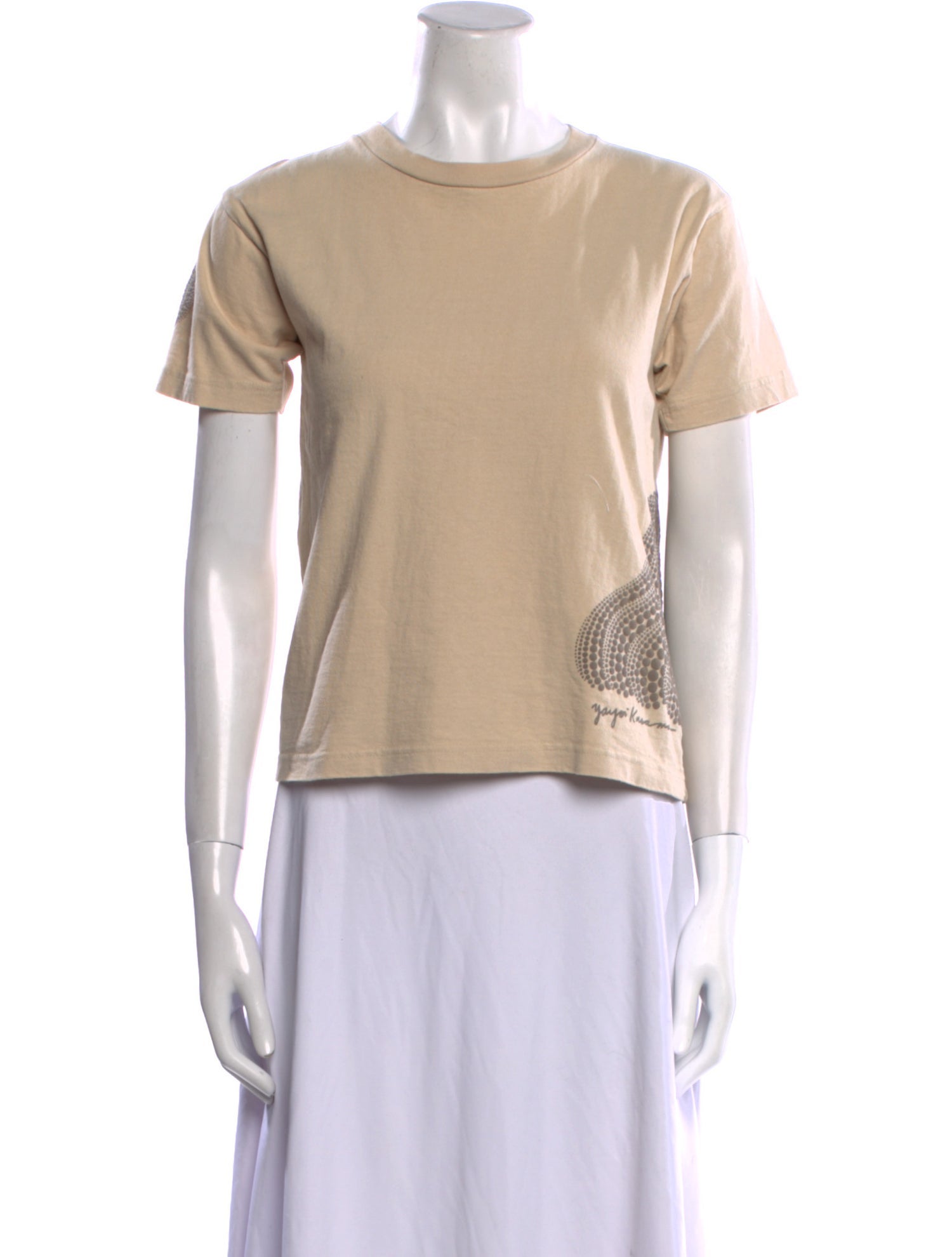 Yayoi Kusama Crew Neck Short Sleeve T-Shirt