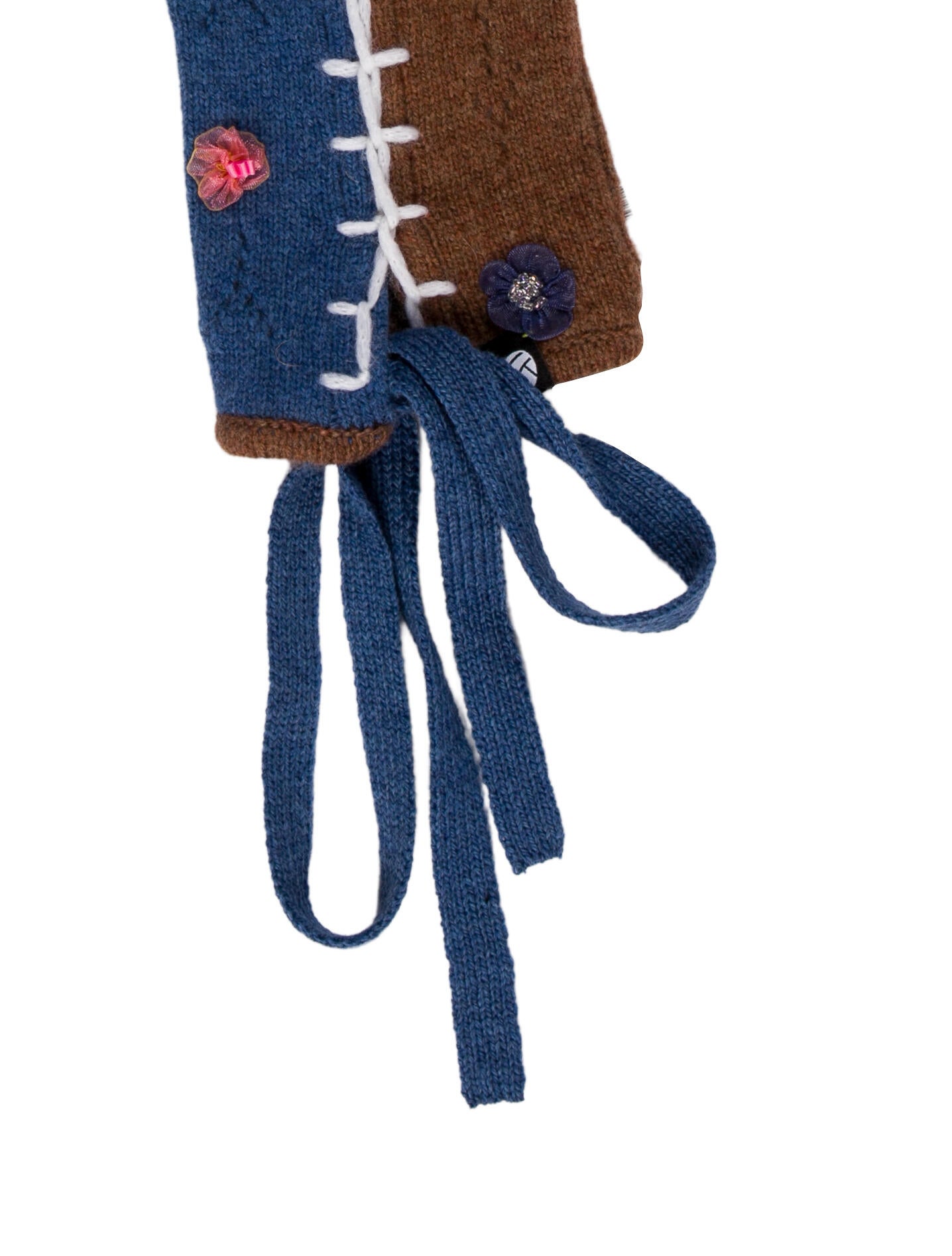 Yan Yan Knits Wool Striped Scarf w/ Tags