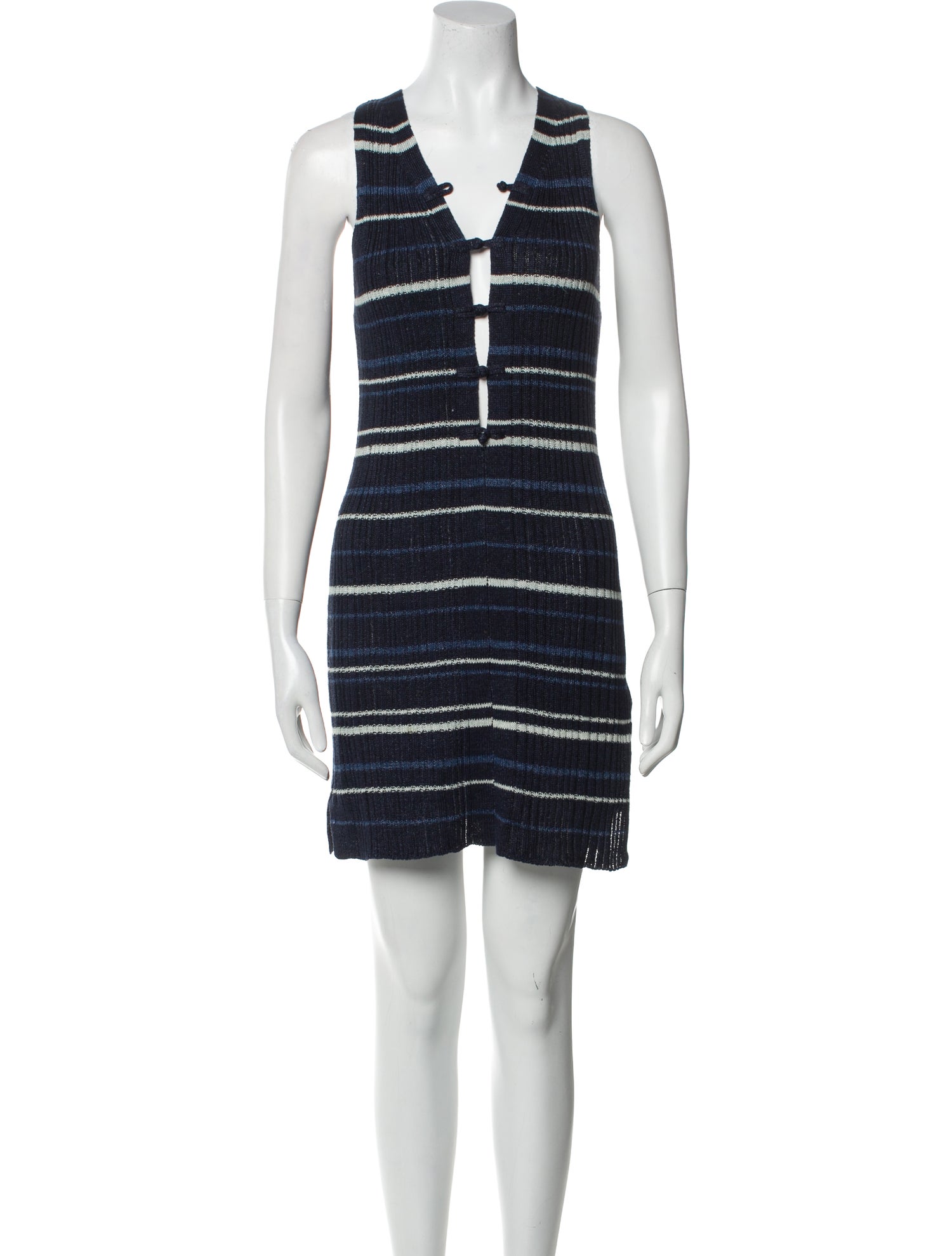 Yan Yan Knits Linen Mini Dress